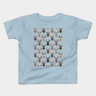 Reindeers Pattern Kids T-Shirt